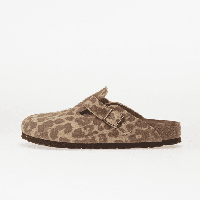 Birkenstock Boston Print LEVE Leo Sandcastle
