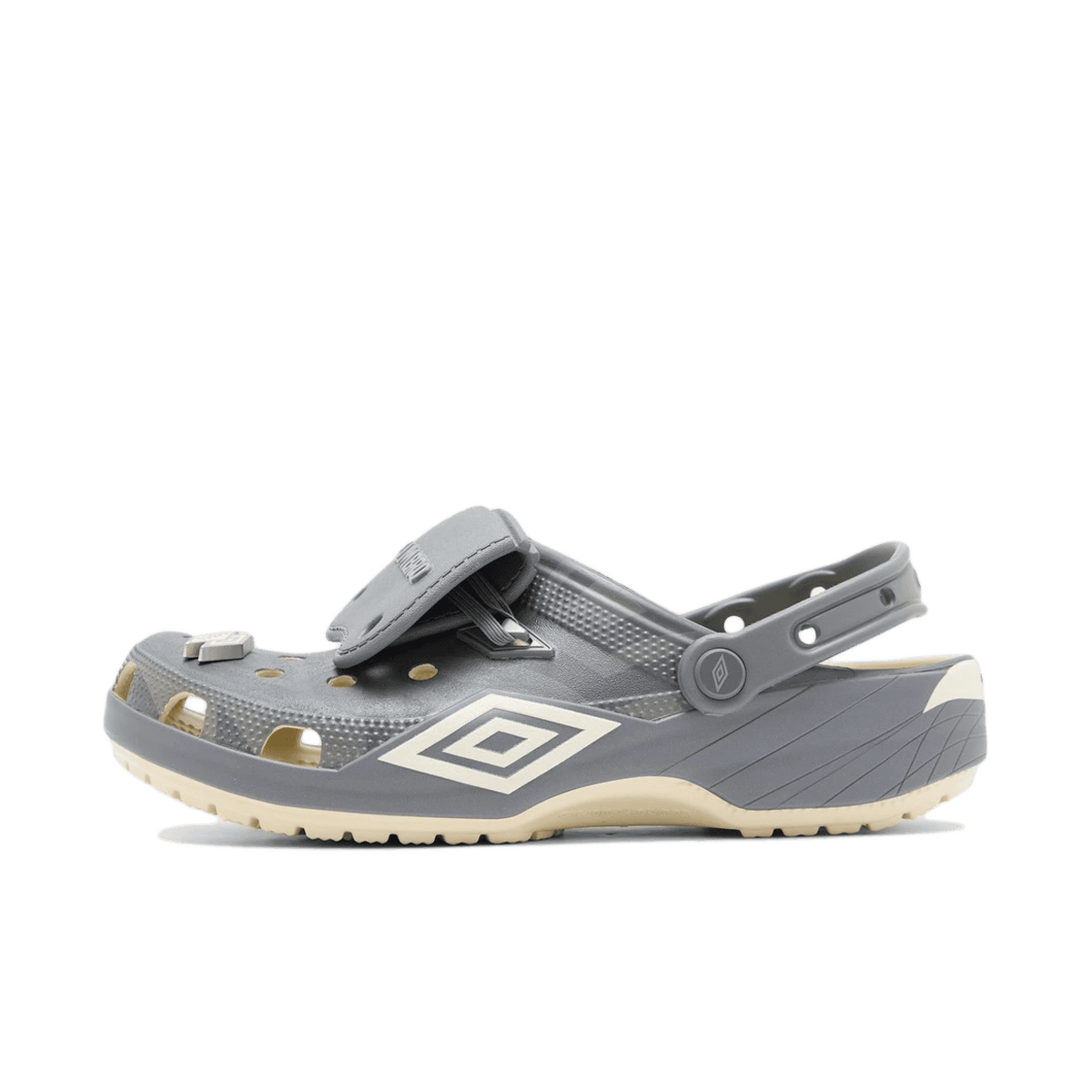Umbro x Crocs Classic Clogs 'Bone & Slate Grey'
