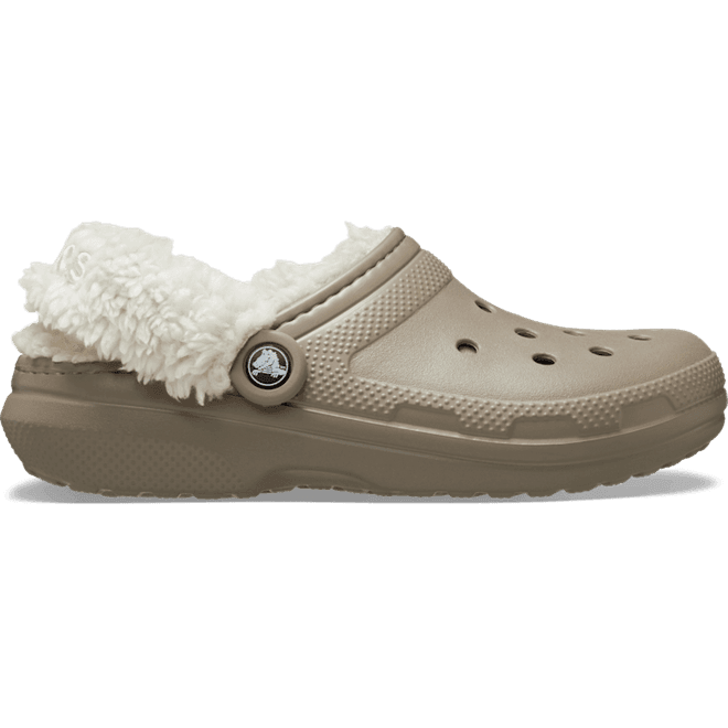 Crocs Classic Fleece Lined Clogs Mushroom
