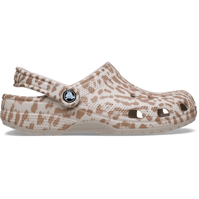 Crocs Classic Pop Animal Clogs Cocoa Crème