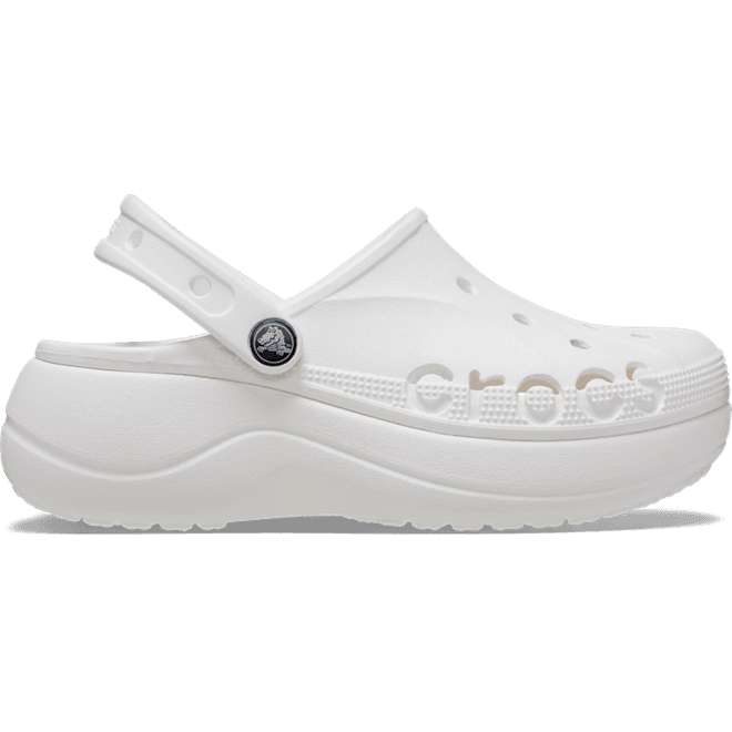 Crocs Baya Platform ClogsWhite