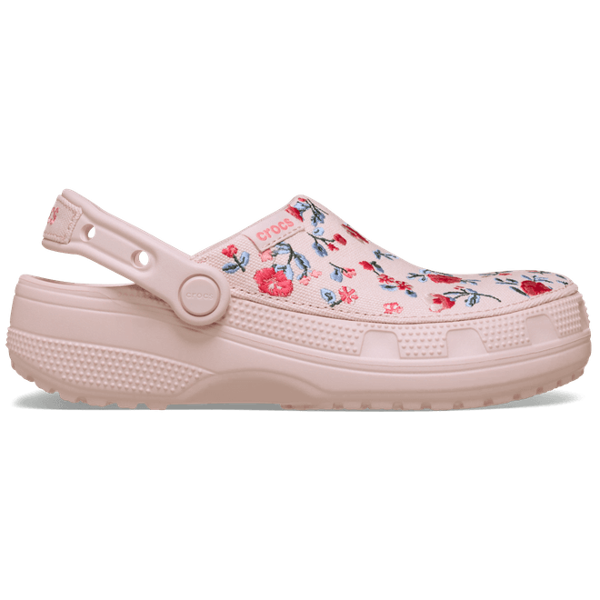 Crocs Classic Crafted Floral Clogs Cotton Candy