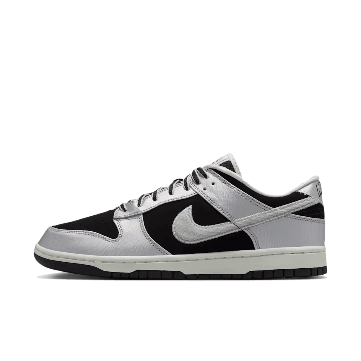 Nike Dunk Low Retro 'Metallic Silver & Black'