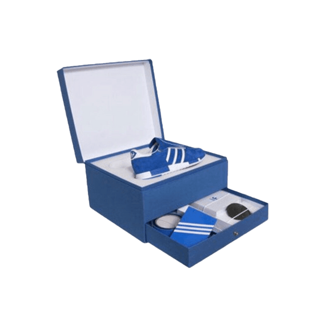 adidas Micropacer Blue Suede Hamper Pack (Special Box)