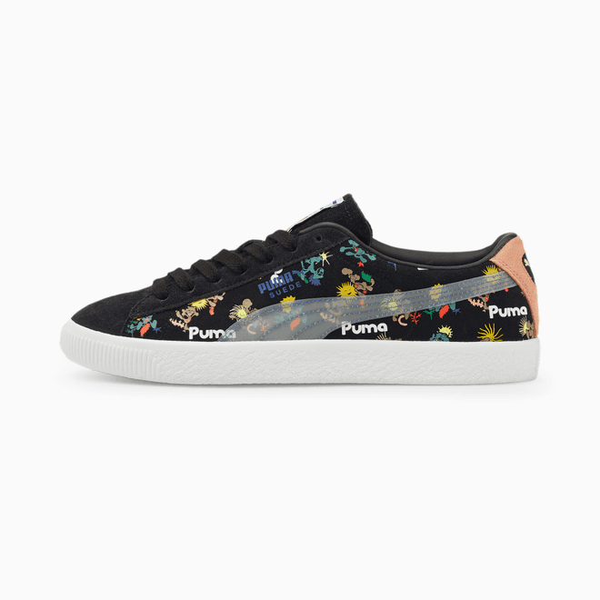Puma Suede VTG bedrukte sportschoenen voor Dames