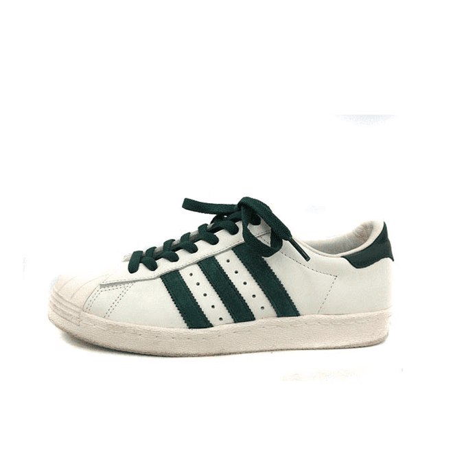 adidas Superstar 80s DLX White Green Brand New