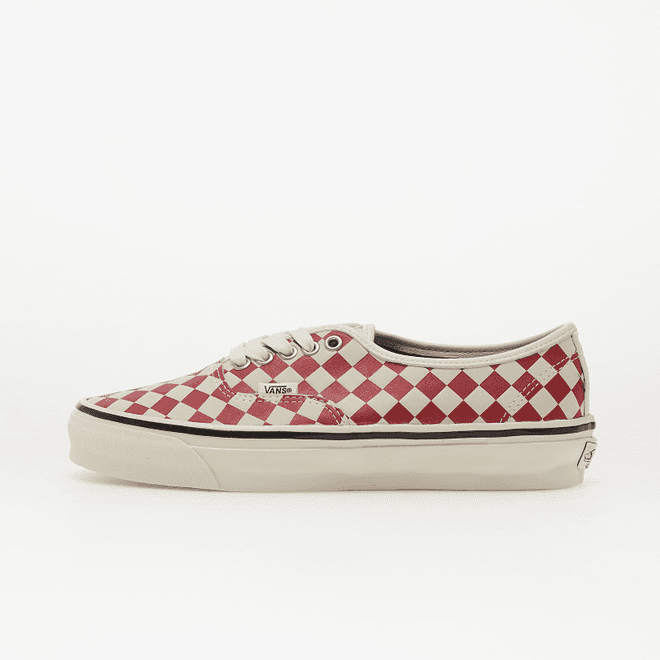 Vans LX Authentic 44 Diamond Check Red