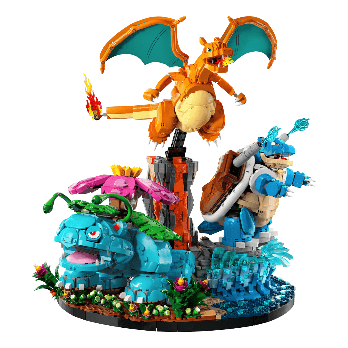 Pokémon™ x LEGO® Set #72153 'Venusaur, Charizard & Blastoise' - Pre Order
