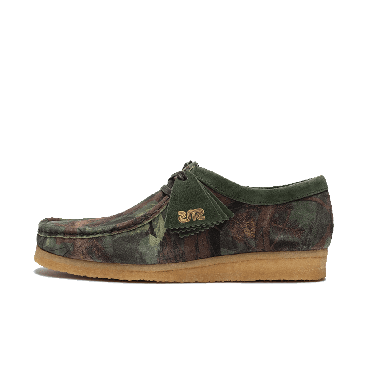 SNS x Clarks Wallabee 'Green Camouflage'