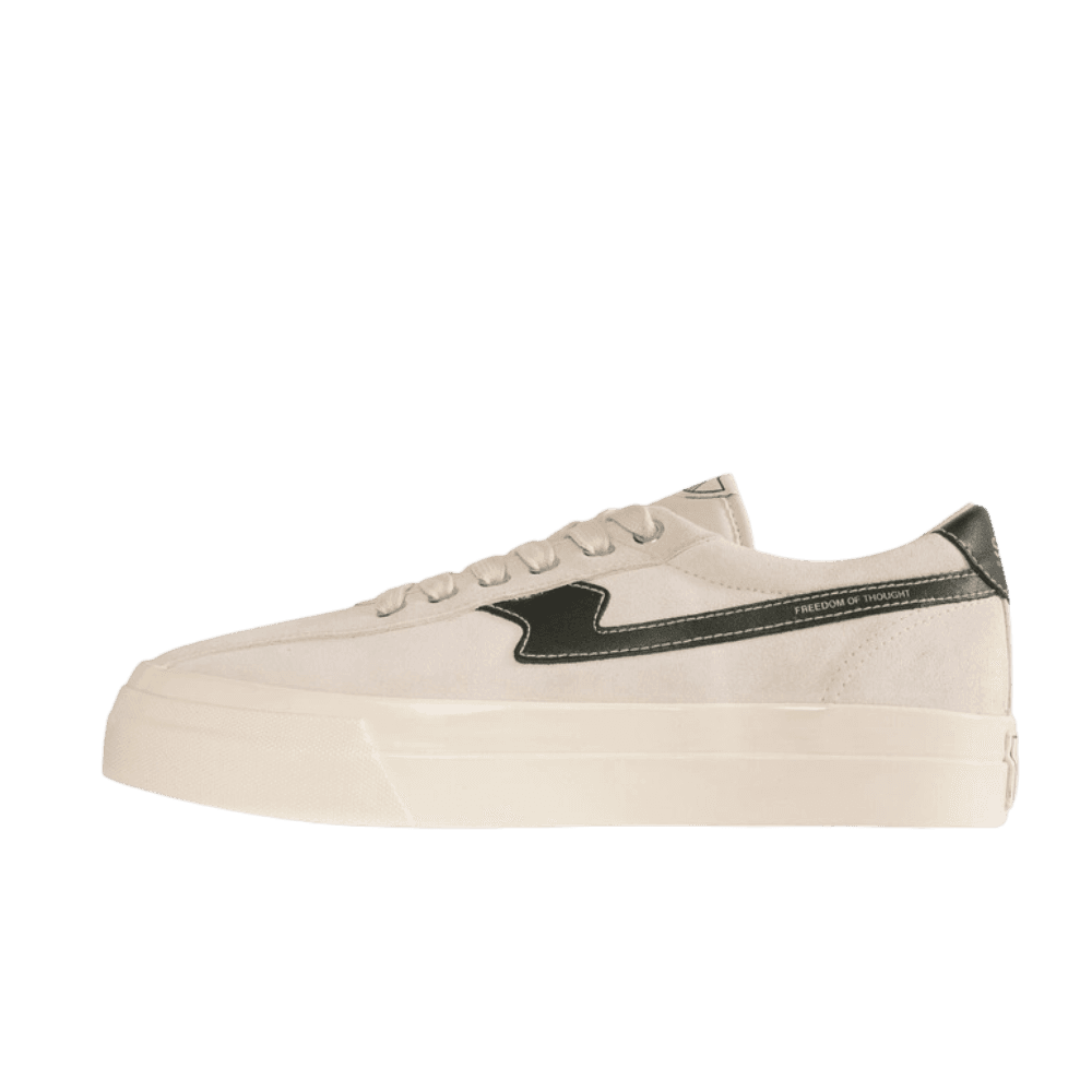 Stepney Workers Club Dellow S-Strike Suede - Ecru/Black