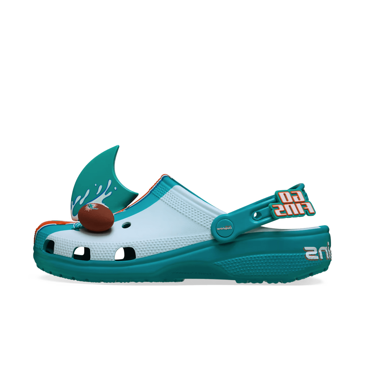 NFL x Crocs Classic Clogs 'Miami Dolphins'