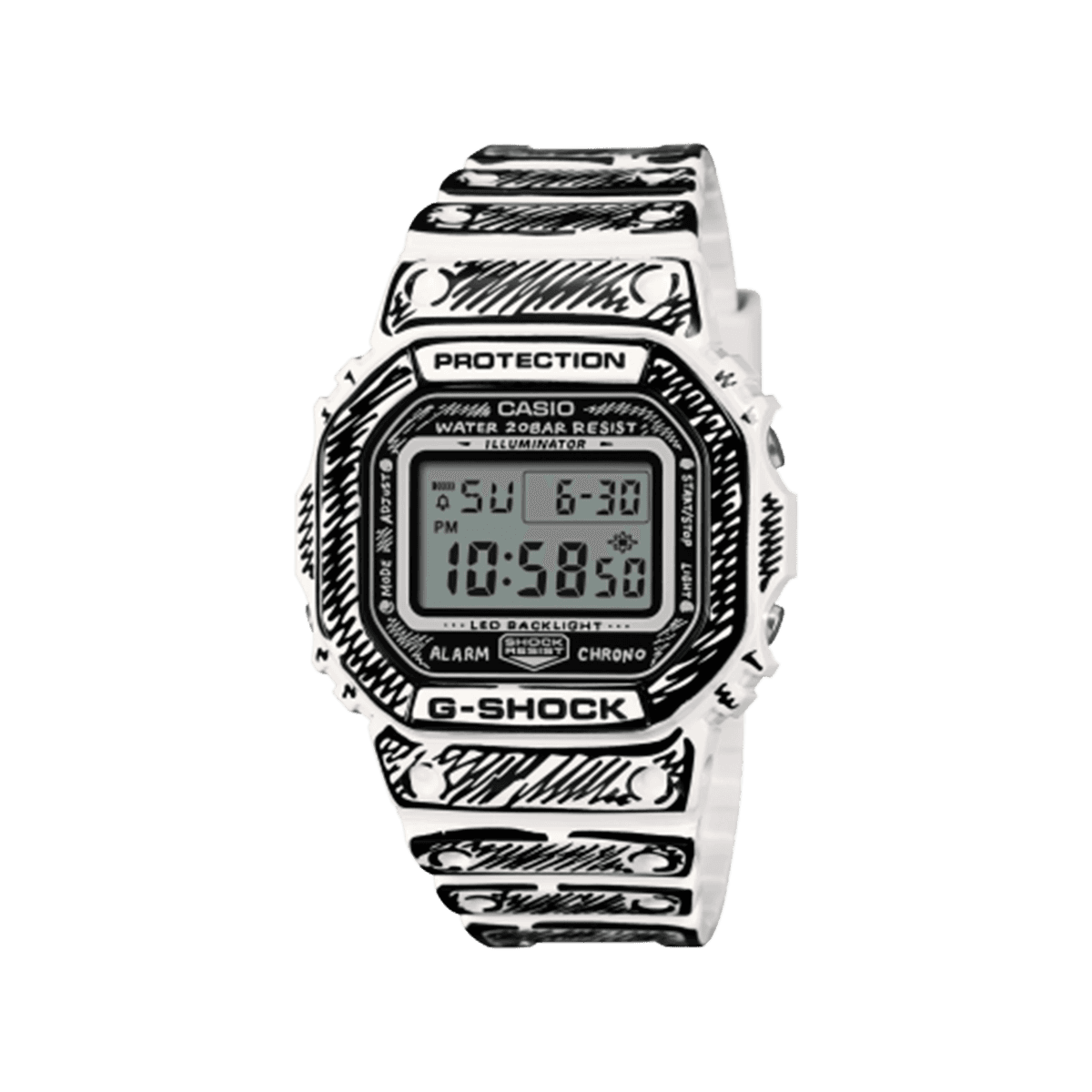 Joshua Vides x Casio G-SHOCK DW-5600 'White'