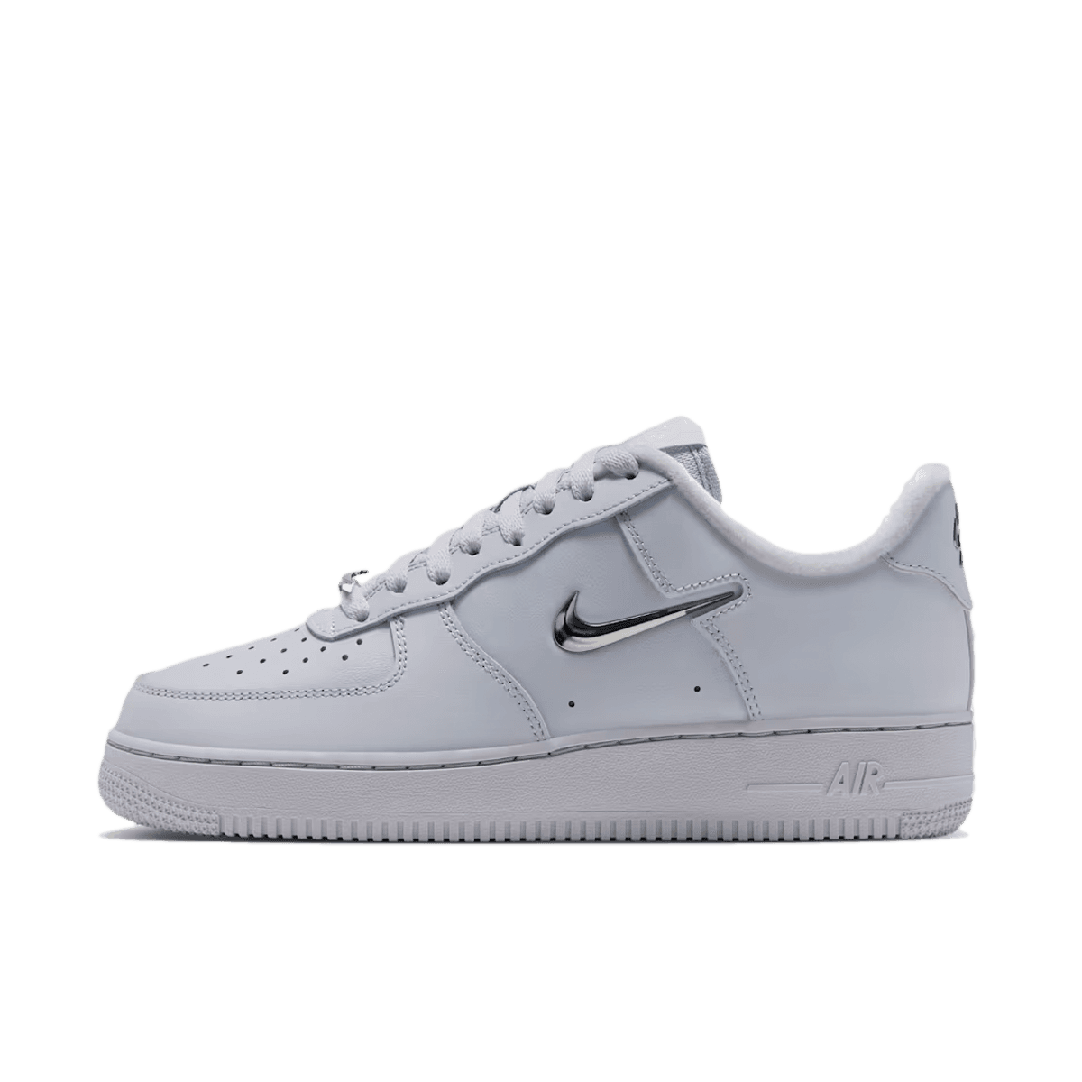 Nike Air Force 1 '07 'Pure Platinum Jewel Swoosh'