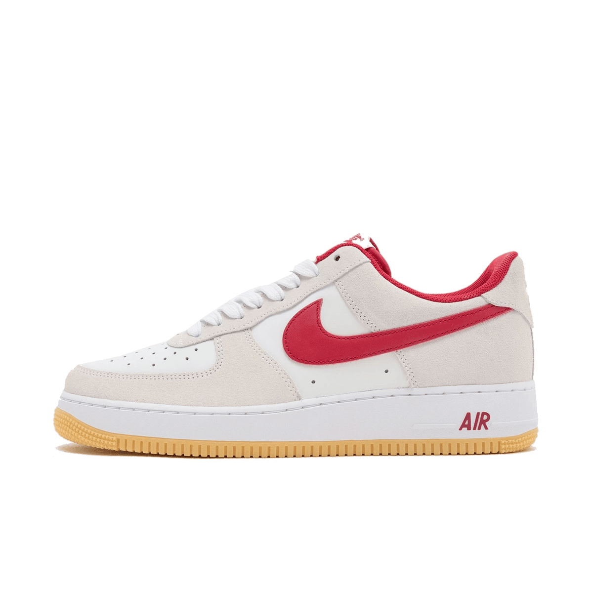 Nike Air Force 1 '07 LV8 'Grey & Red'