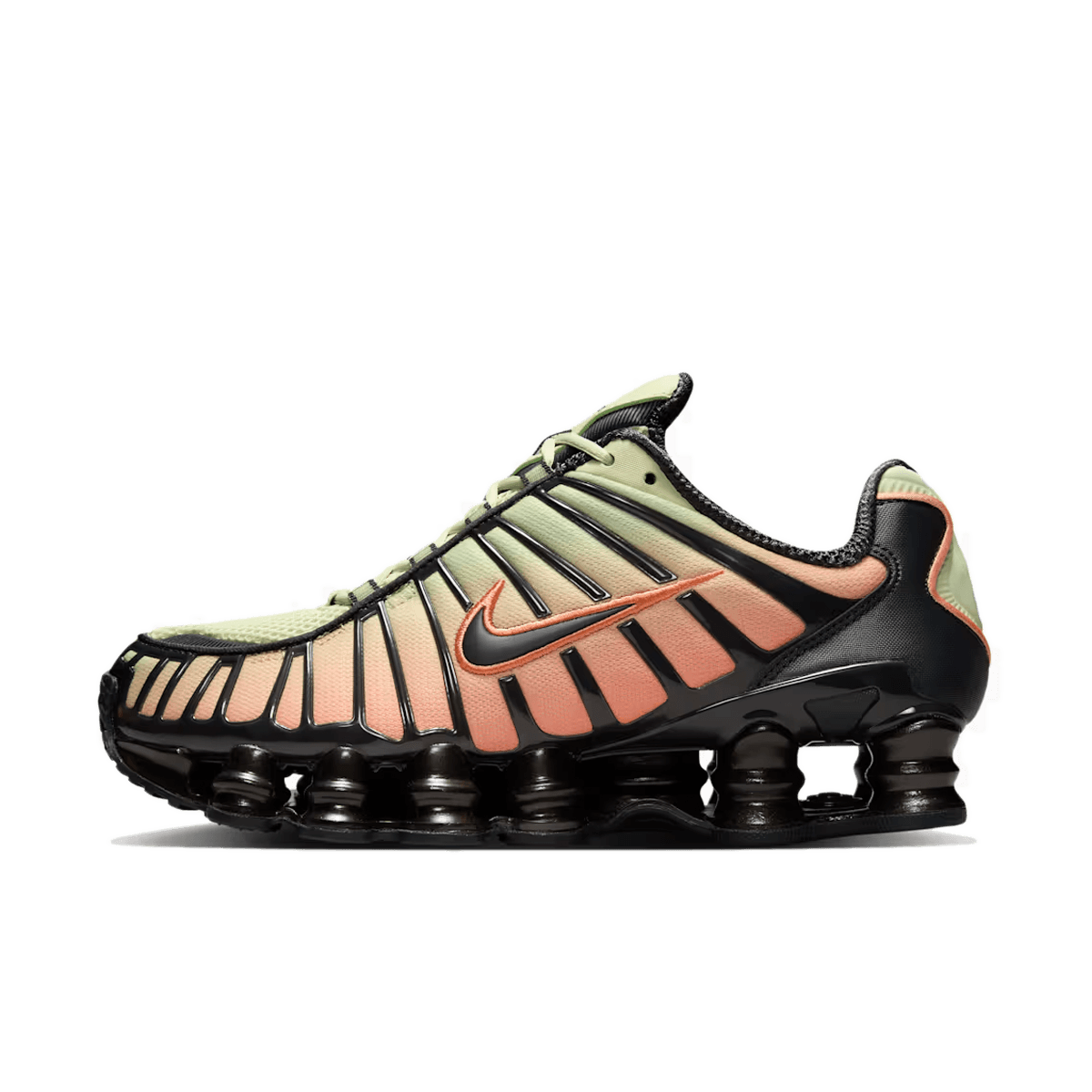 Nike Shox TL Fade 'Olive Aura & Orange Frost'