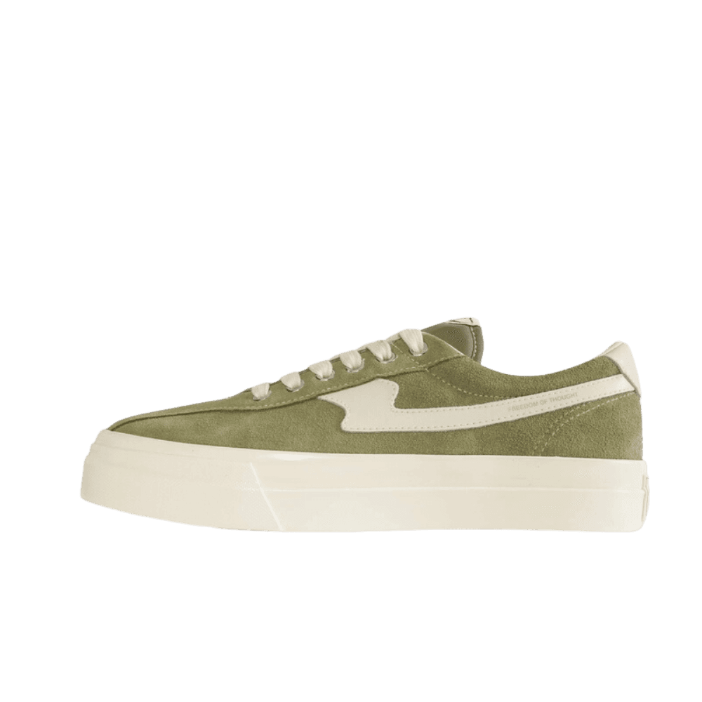 Stepney Workers Club Dellow S-Strike Suede - Moss/Ecru