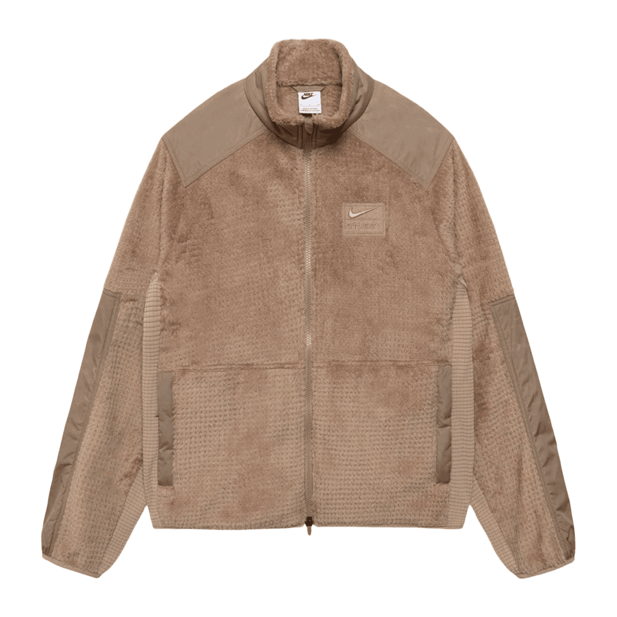 Stüssy x Nike High-Loft Full-Zip Jacket 'Pine Nut'