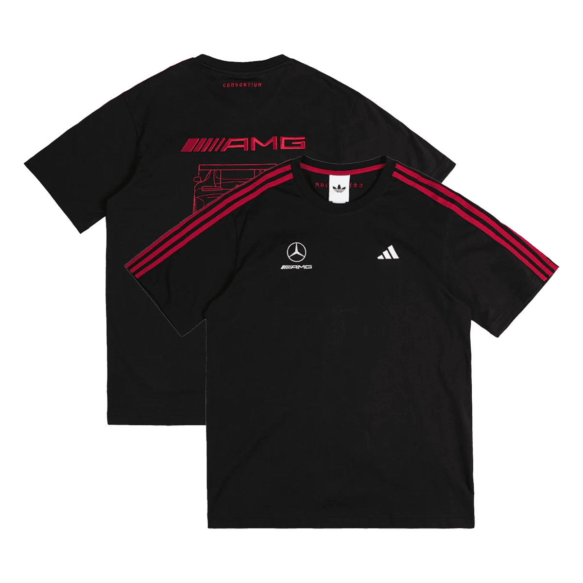 Mercedes AMG x adidas Consortium T-Shirt 'Black'