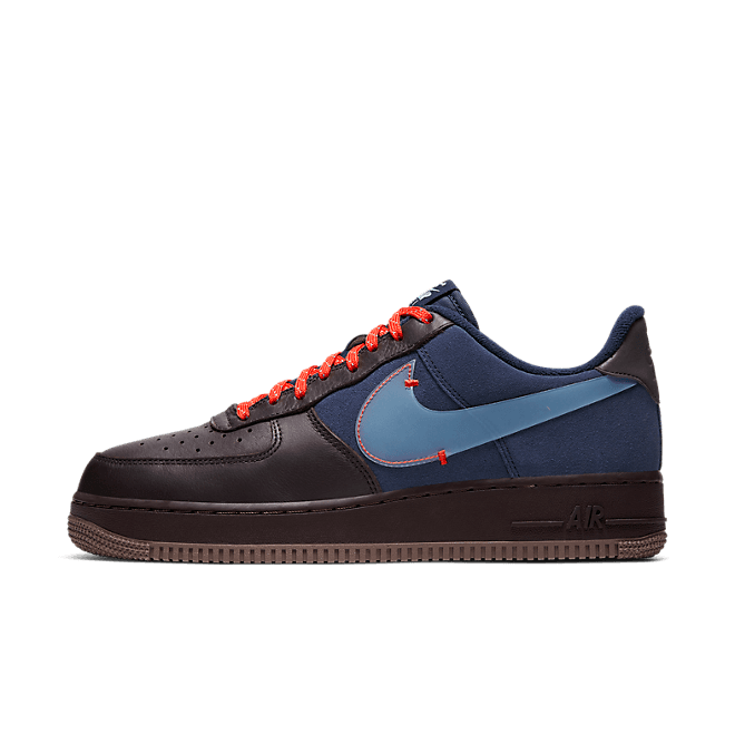 Nike Air Force 1 PRM (Burgundy Ash / Celestine Blue)