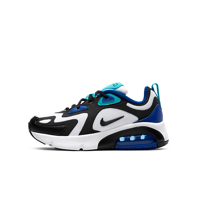 Nike Air Max 200 White Hyper Blue Oracle Aqua (GS)