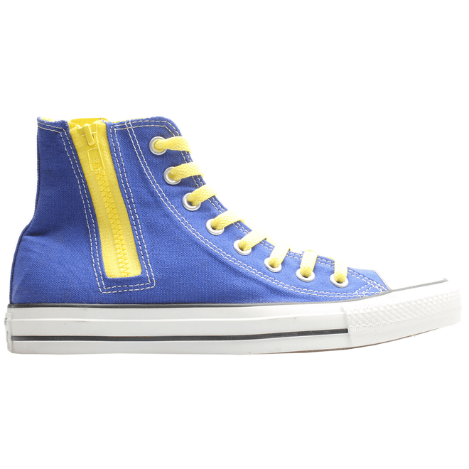 Converse Chuck Taylor All-Star Side Zip Hi Radio Blue Yellow