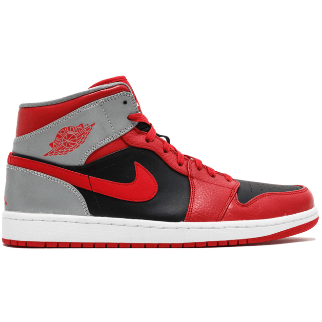 Jordan 1 Mid Fire Red Cement