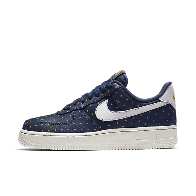 Nike Air Force 1 Low Thunder Blue Yellow Ochre (W)