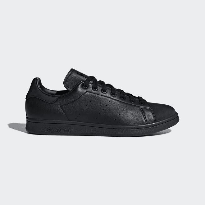 adidas Stan Smith Triple Core Black (Suede Toe)