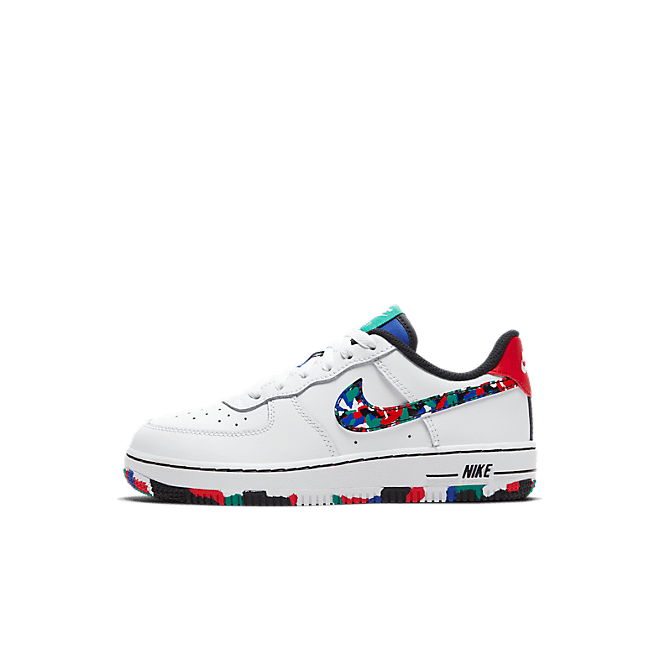 Nike Air Force 1 Low Crayon White Multi (PS)