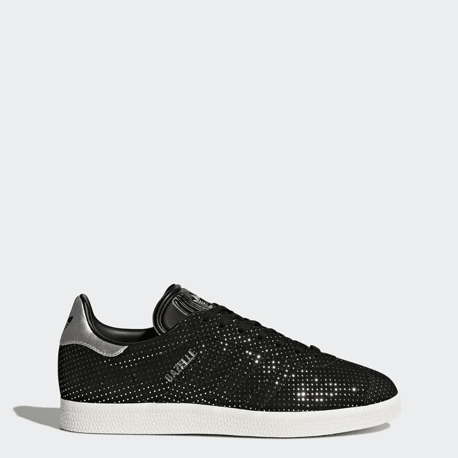 adidas Gazelle Core Black Silver Metallic (W)
