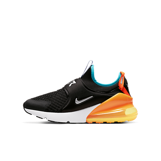 Air Max 270 Extreme Black Laser Orange (GS)