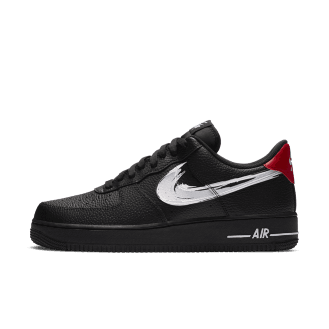Nike Air Force 1 'Brushstroke Pack' - Black
