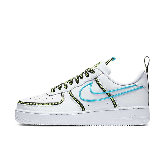 Nike Air Force 1 Low Worldwide White Blue Fury