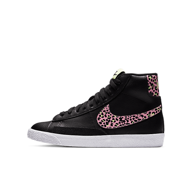 Nike Blazer Mid Black Pink Cheetah (GS)