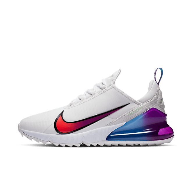 Nike Air Max 270 Golf White Oracle Aqua Vivid Purple