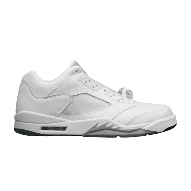 Jordan 5 Retro Low Metallic White (W)