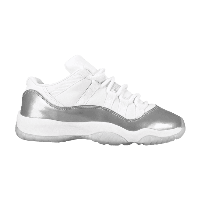Jordan 11 Retro Low Metallic Silver (W)