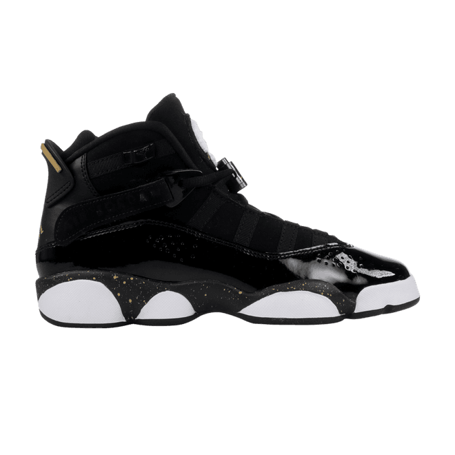Jordan 6 Rings Black Metallic Gold White (GS)