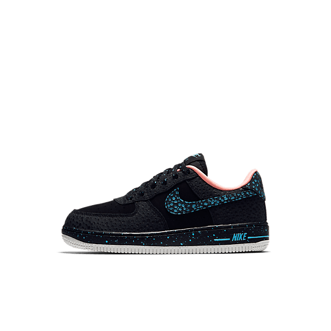 Nike Air Force 1 Low Safari Black Lagoon Crimson Pulse (GS)