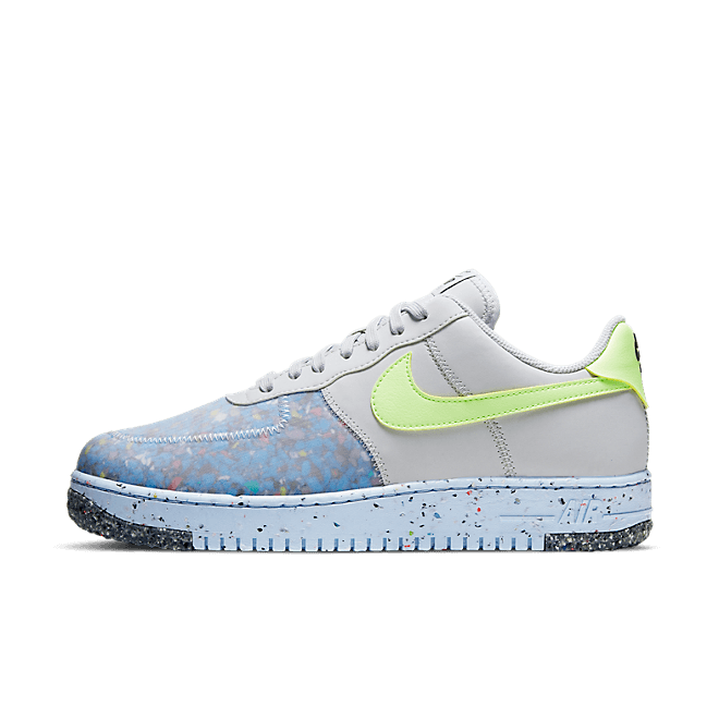 Nike Air Force 1 Crater Pure Platinum Barely Volt
