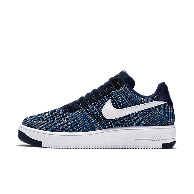 Nike Air Force 1 Low Flyknit Obsidian