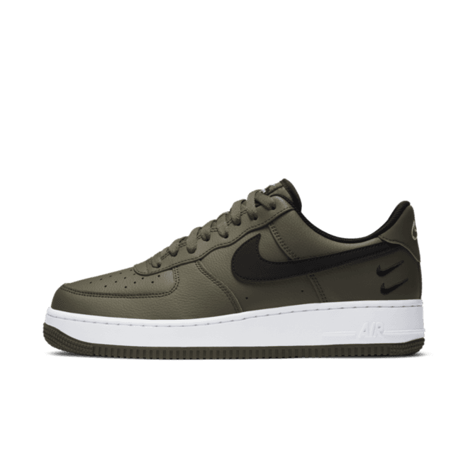Nike Air Force 1 Double Swoosh 'Khaki'