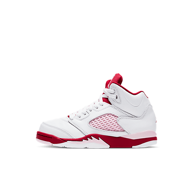 Jordan 5 Retro White Pink Red (PS)