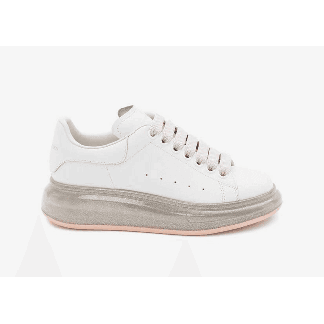 Alexander McQueen Oversized White Rose Gold Sole (W)