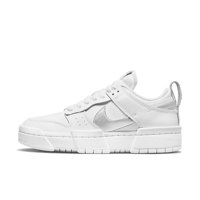Nike Dunk Low Disrupt White Silver (W)