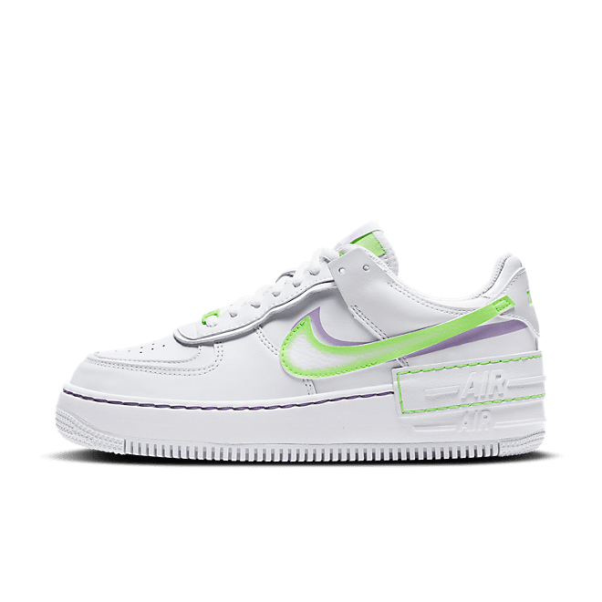 Nike Air Force 1 Shadow White Electric Green (W)
