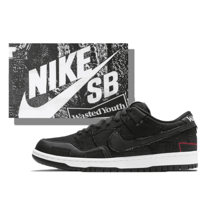 Nike SB Nike SB x Wasted Youth Dunk Low Black (Special Box) (2021)