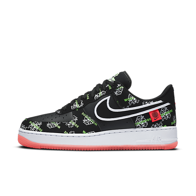 Nike Air Force 1 Low 07 LV8 Worldwide Katakana Black