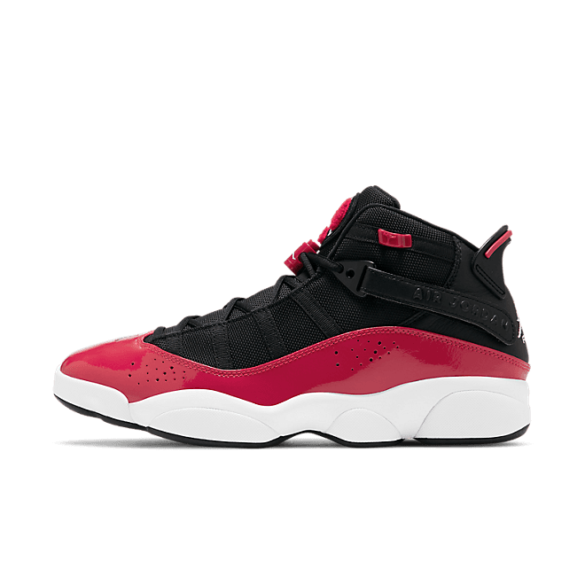 Jordan 6 Rings Black Gym Red White