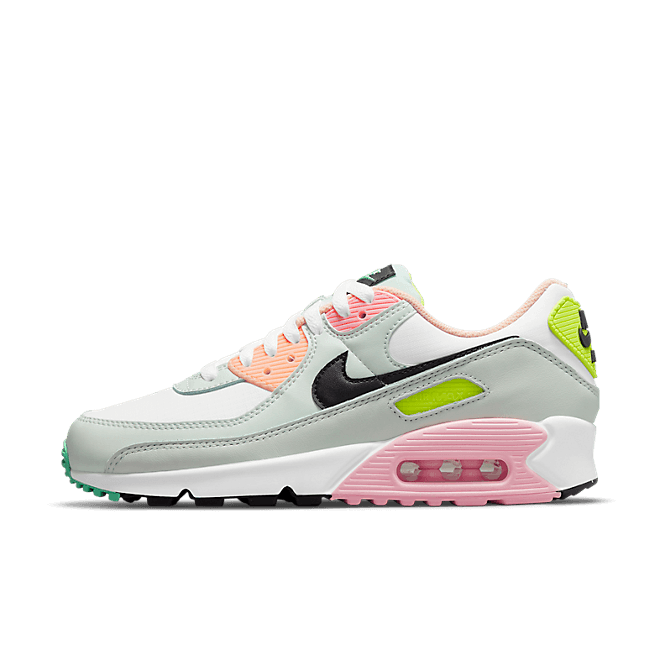 Nike Air Max 90 White Volt Green Glow (W)